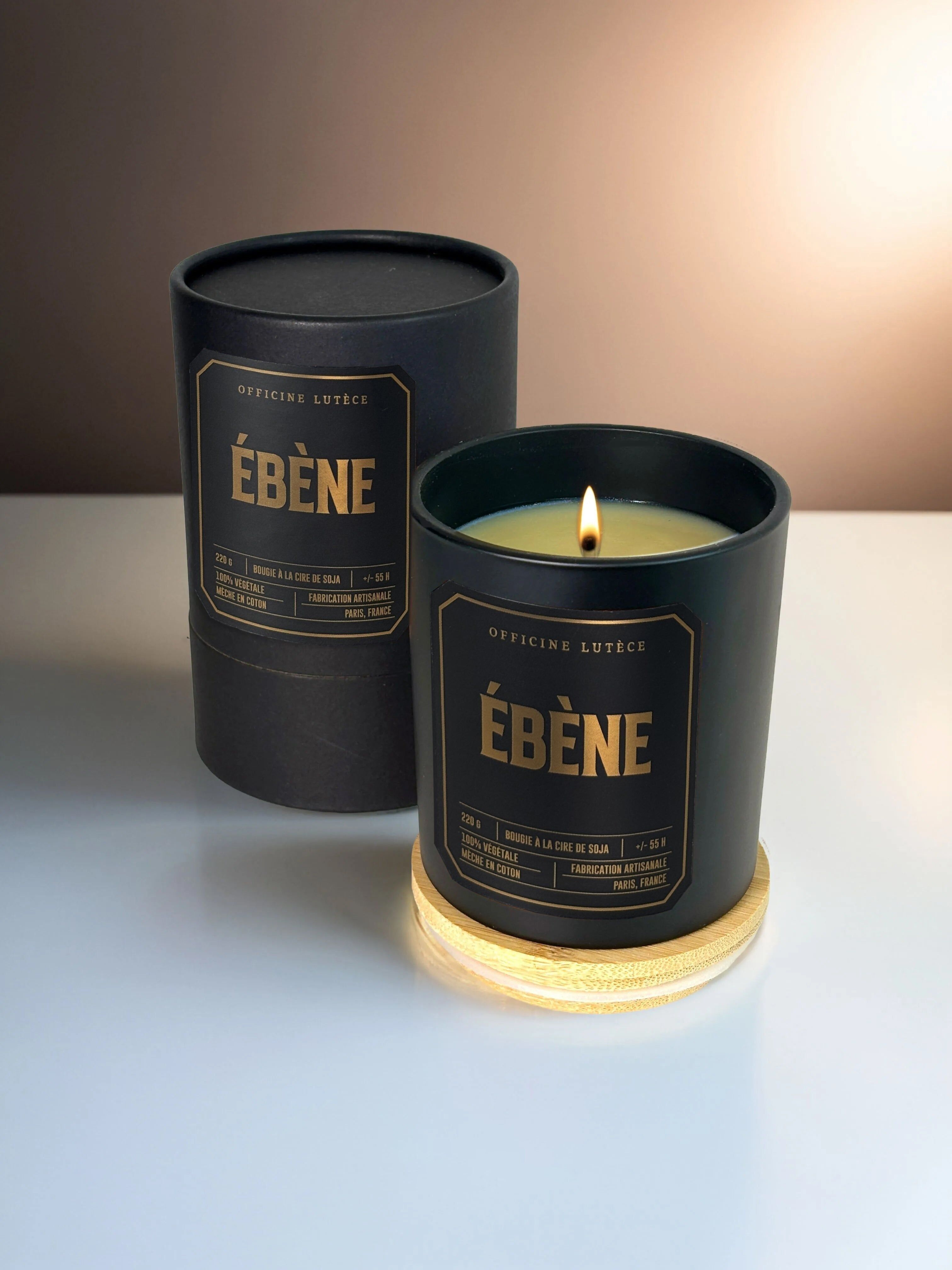 Ebenholz - Duftkerze