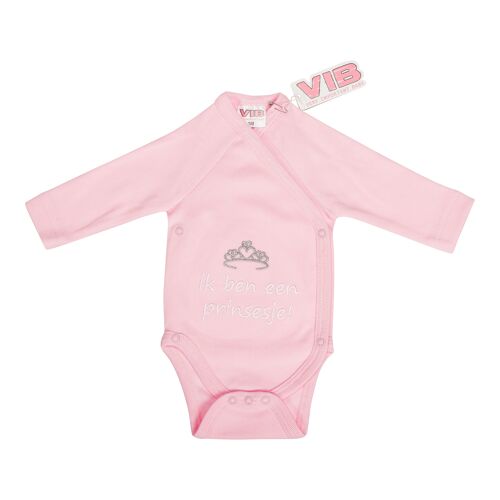 Baby Suit Ik ben een prinsesje ! Pink