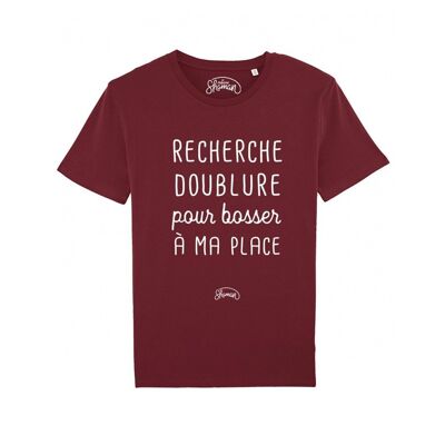 RICERCA FODERA - T-shirt Bordeaux