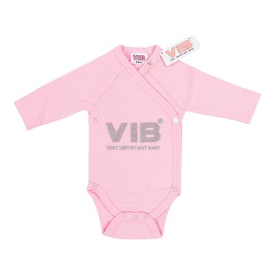 Tuta da neonato V.I.B. Bambino molto importante (modello rosa)