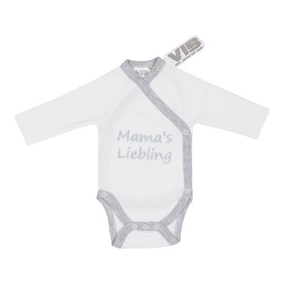 Baby Suit Mama's Liebling bianco grigio