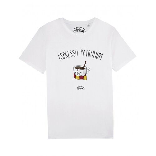 ESPRESSO PATRONUM - Tee-shirt Blanc