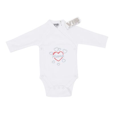 Baby Suit Mama <3 Bianco