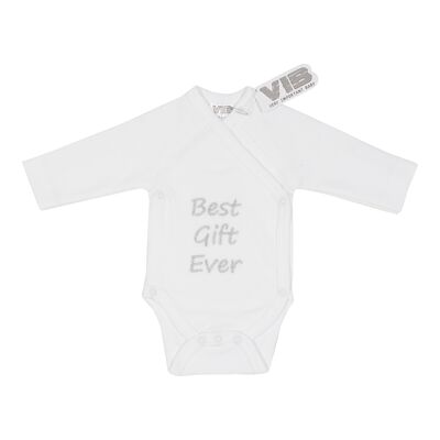 Babyanzug Bestes Geschenk aller Zeiten Weiß