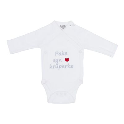 Combinaison Bébé Pake syn Krûperke Blanc