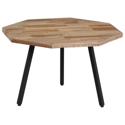 Juego de mesa de salón de 2 piezas de té reciclado hexagonal
