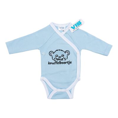 Baby Suit 'Oma's Knuffelbeertje' Blue-White