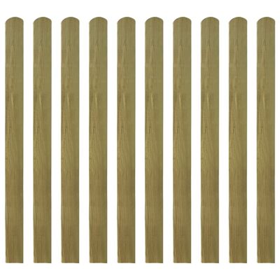 30 pcs Heklatten 120 cm bois imprégné