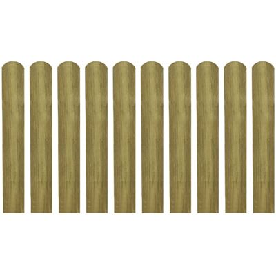 30 pcs Heklatten 60 cm bois imprégné
