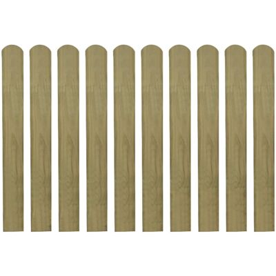 30 pcs Heklatten 80 cm bois imprégné