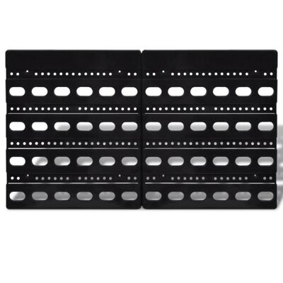 30-piece opbergrek for aan de wand blauw en ro