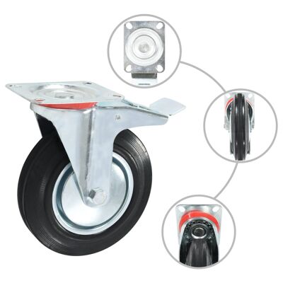 32 pezzi ruote 200 mm