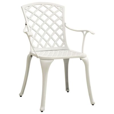 Ensemble bistro 3 pièces en aluminium galvanisé avec 1