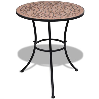 3-piece bistro set ceramic bowl terracotta