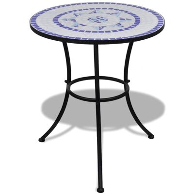 3-piece bistro set ceramic bowl blue and white