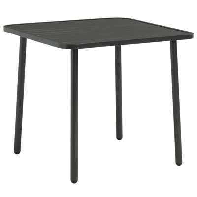 3-piece bistro set staal donkergrijs
