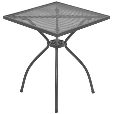 3-piece bistro set, staal antraciet