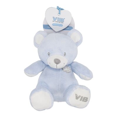 Plush Bear Blue Sitting 35cm BLUE