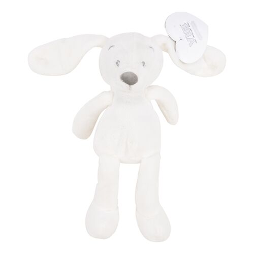 Plush Rabbit with Beans 35cm 'Very Important Rabbit' White