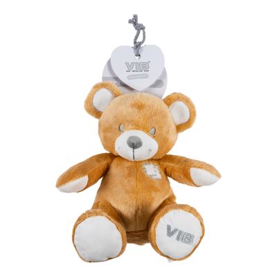 Peluche Orso Marrone Chiaro Seduto 35cm