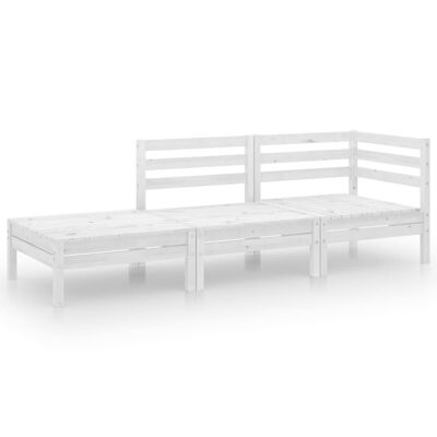 Conjunto de salón 3 piezas massief grenenhout ingenio 14