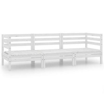 Conjunto de salón 3 piezas massief grenenhout ingenio 13