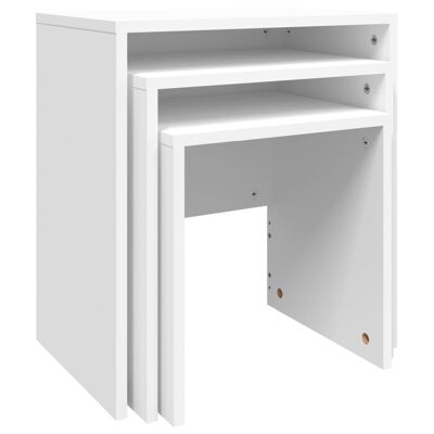Set tavolo da salone in 3 pezzi spaanplaat con 1
