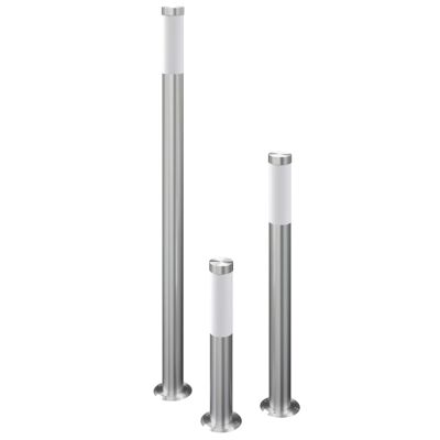 Ensemble de lampes Tuin 3 pièces étanche roestvrij staa