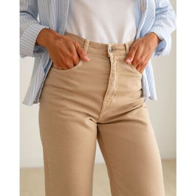 Jeans beige Nuria