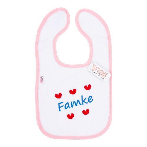 Bib famke Pink