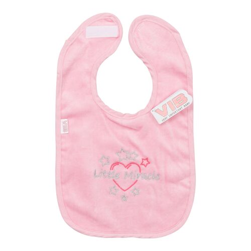 Bib Little Miracle Pink