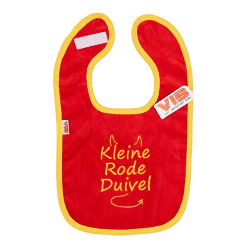 Bib Kleine Rode Duivel Red-Yellow