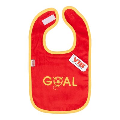 Bib GOAL (O = Ball with horns and tail) Red-Yellow