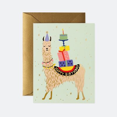 Biglietto di auguri di compleanno a forma di lama - Carta per fucili