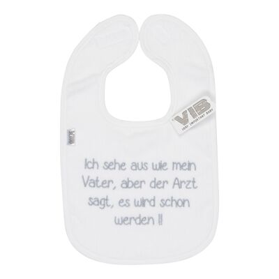 Bib Ich sehe aus wie mein Vater White