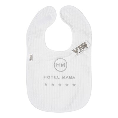 Bib Hotel Mama (HM) Gofre blanco de 5 estrellas