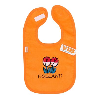 Bavaglino Holland con Tulipani Arancio