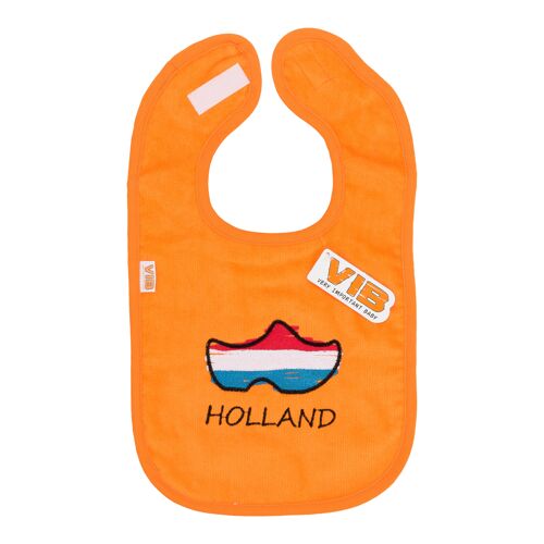 Bib Holland with Wooden Shoes Orange