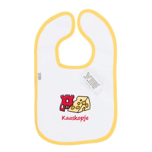 Bib Kaaskopje White-Yellow