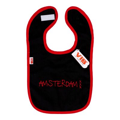 Bib AMSTERDAM XXX Black-Red