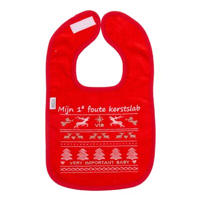 Bib 'Mijn 1e foute kerstslab' Red