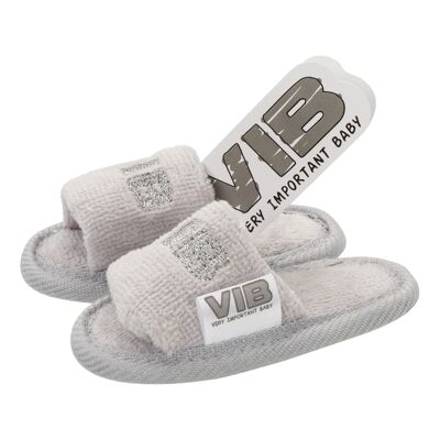 Baby Slipper VIB' Grey