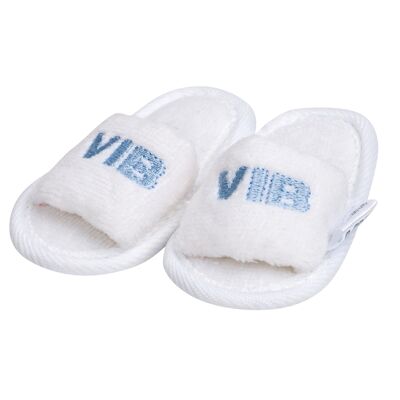 Pantofola Baby VIB' Bianco-Blu