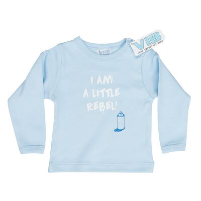 T-Shirt I AM A LITTLE REBEL! Blue 3M