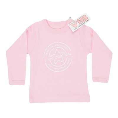 T-Shirt 100% Originale Molto Importante Rosa Confetto 3M
