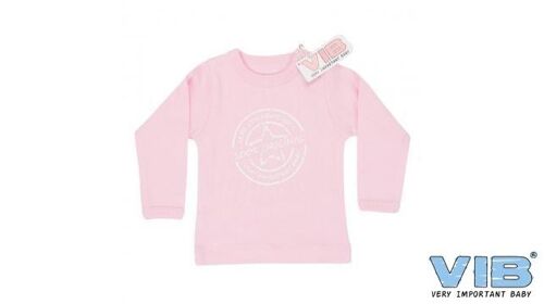 T-Shirt 100% Original Very Important Baby Pink 6M