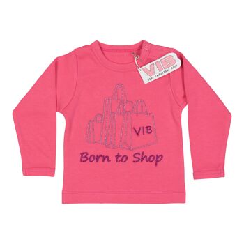 T-shirt Born to Shop Paradise Rose 3M