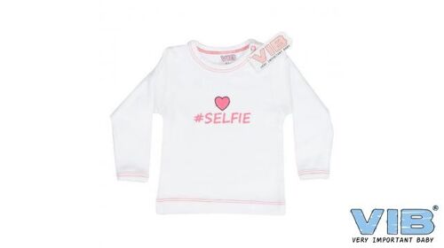 T-Shirt #SELFIE White-Pink 6M