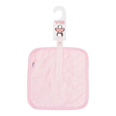 Tuttel Toy Square Dimple Baby Girl Pink