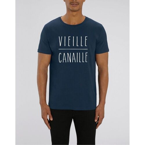 VIEILLE CANAILLE - Tee-shirt Gris chiné